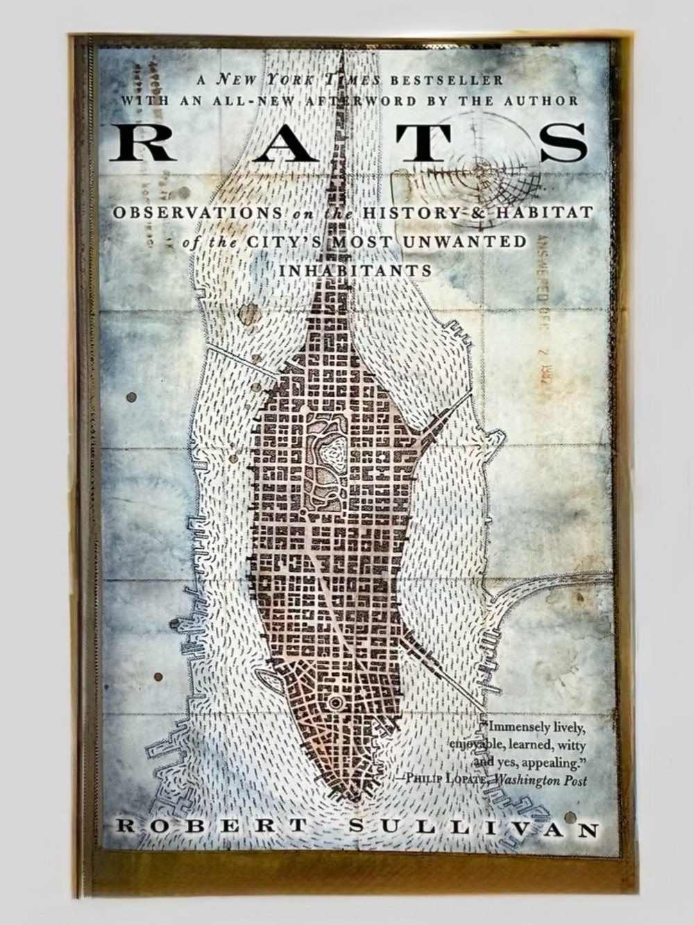 Rats: Observations on the History & Habitat… Paperback Book By Robert Sullivan